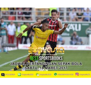 Tonyasia.com - Jadwal Pertandingan Sepak Bola Sabtu 18 Maret 2017 | AGEN BOLA ONLINE | JUDI BOLA