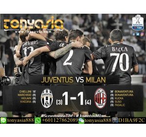 Juventus Kalah Lagi Ditangan AC Milan | Judi Bola Online | Agen Bola Terpercaya