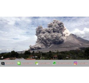 Sinabung Erupsi Dan Mengeluarkan Abu Vulkanik | Judi Online Indonesia